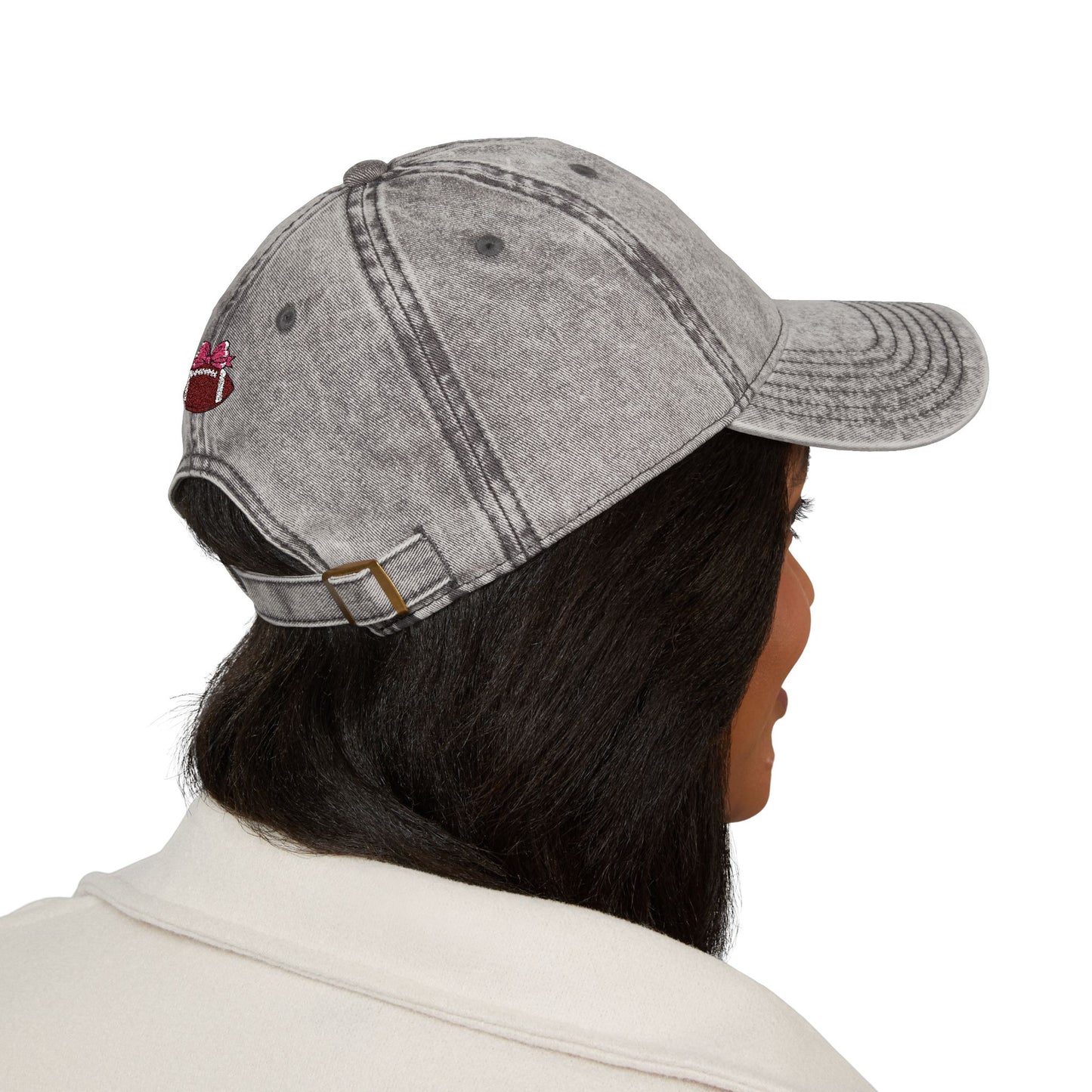 Football MOM (Embroidery) Cap