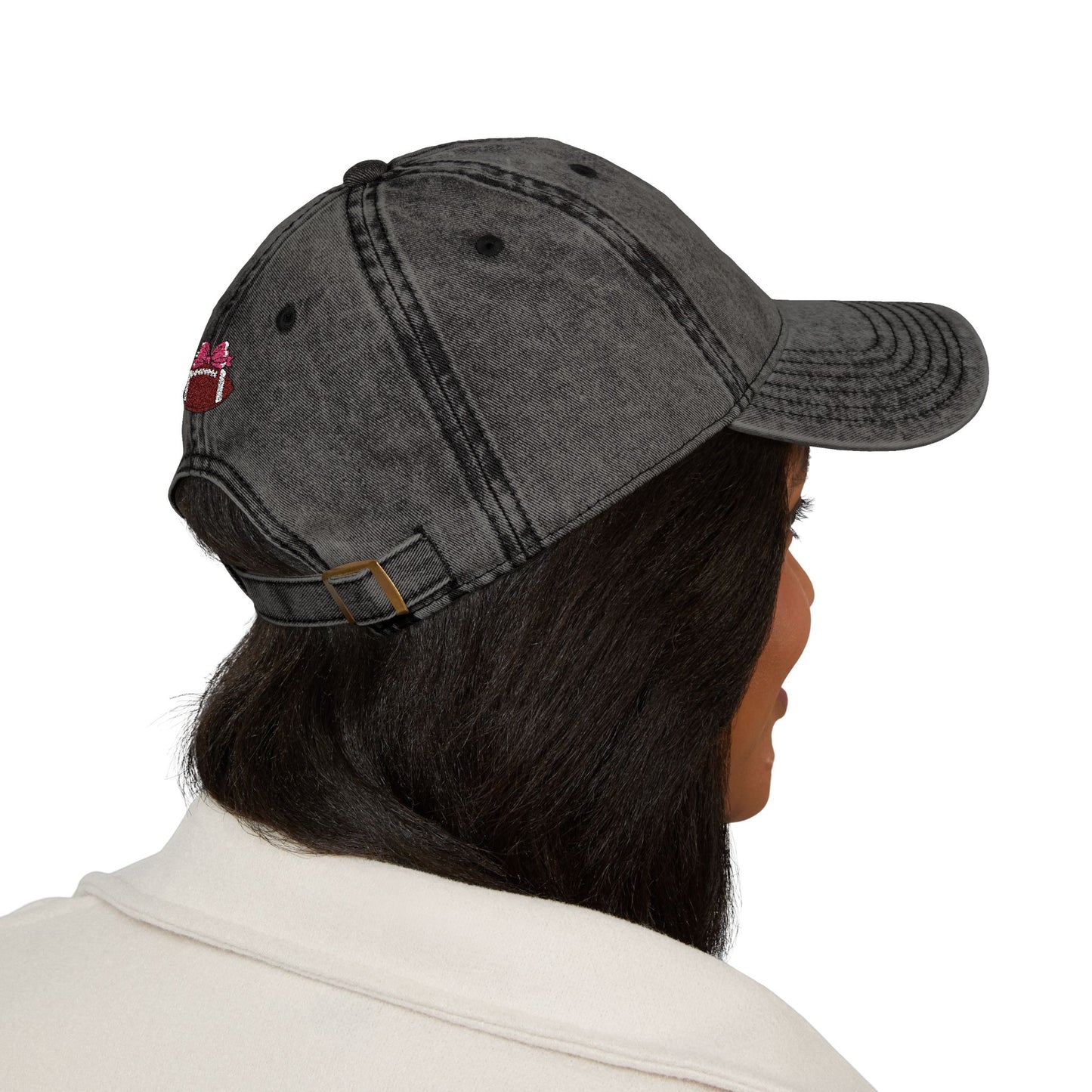 Football MOM (Embroidery) Cap