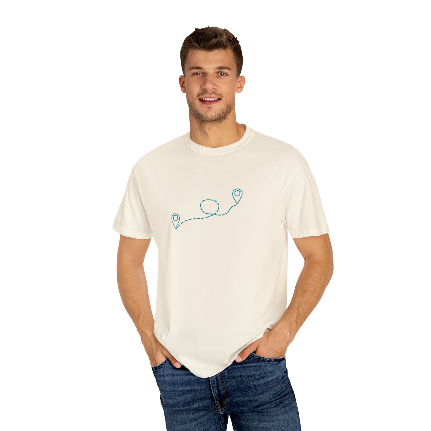 You'll Get There Eventually Location T-shirt