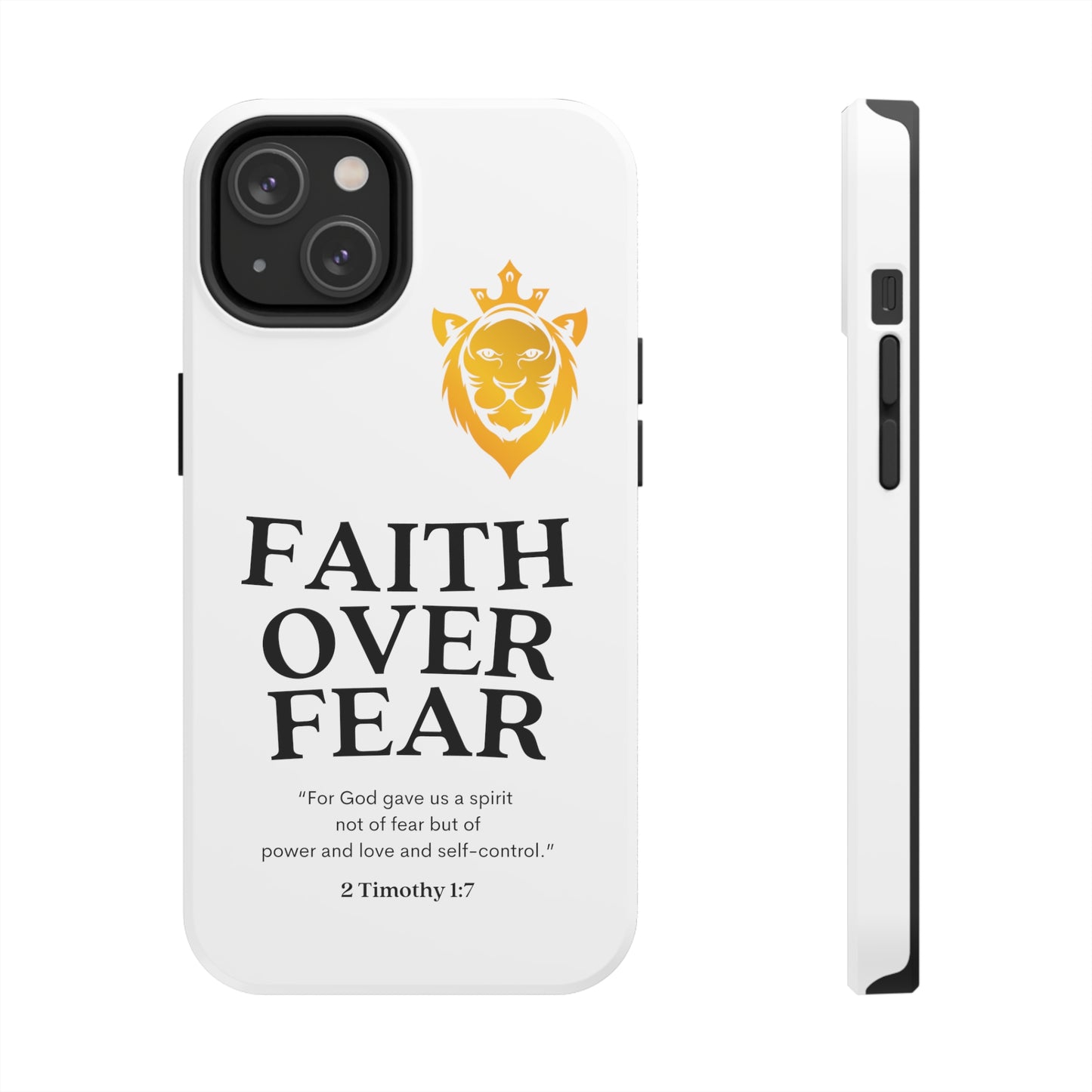 Faith Over Fear Verse Phone Case