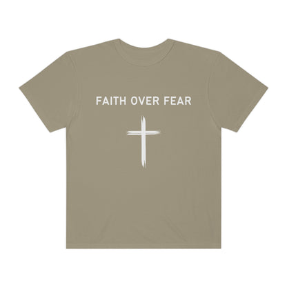 Faith Over Fear Cross T-shirt