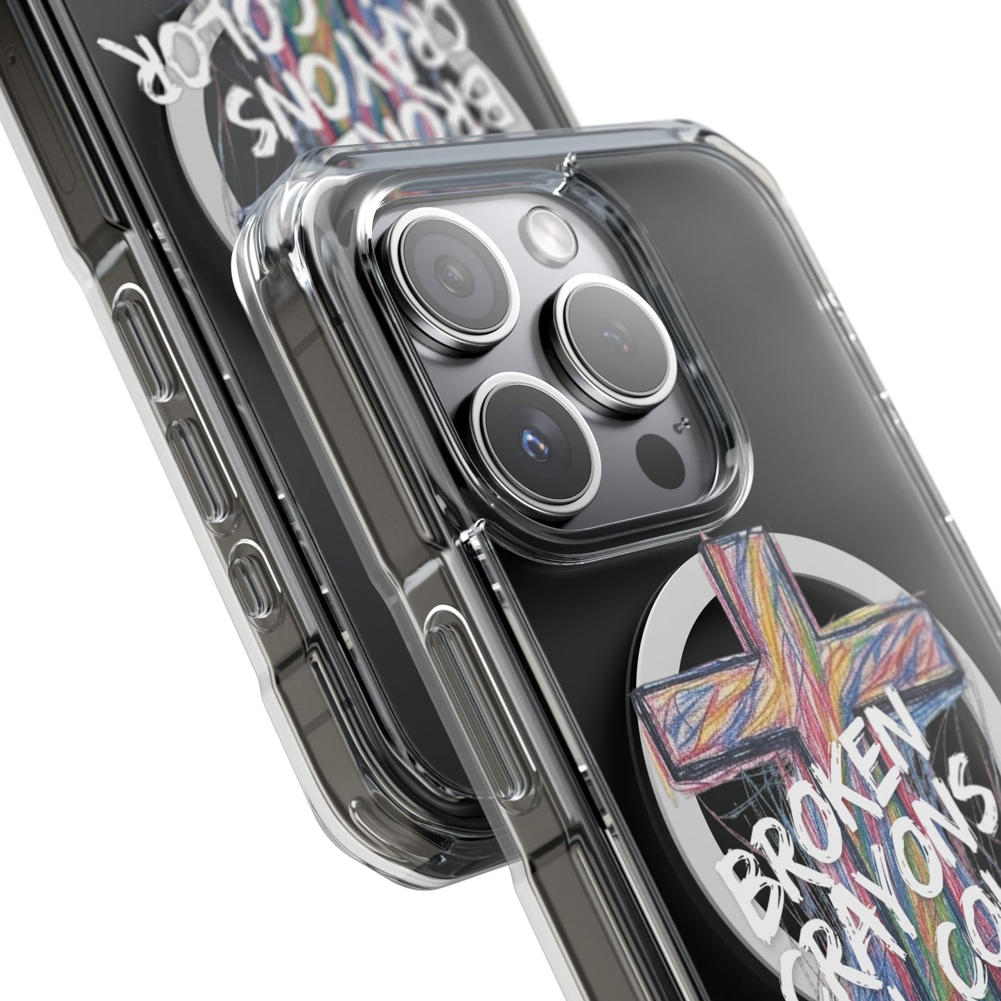 Broken Crayons Still Color Magnetic Clear Impact Cases