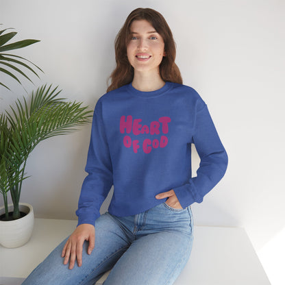 Heart of God Unisex Crewneck Sweatshirt