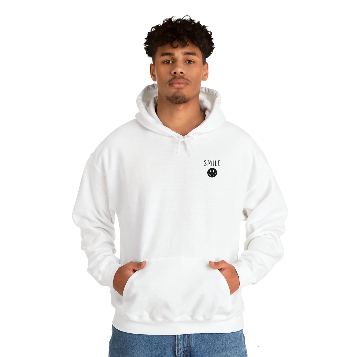 Copy of Smile: The World is a Better Place With You Hooded Sweatshirt