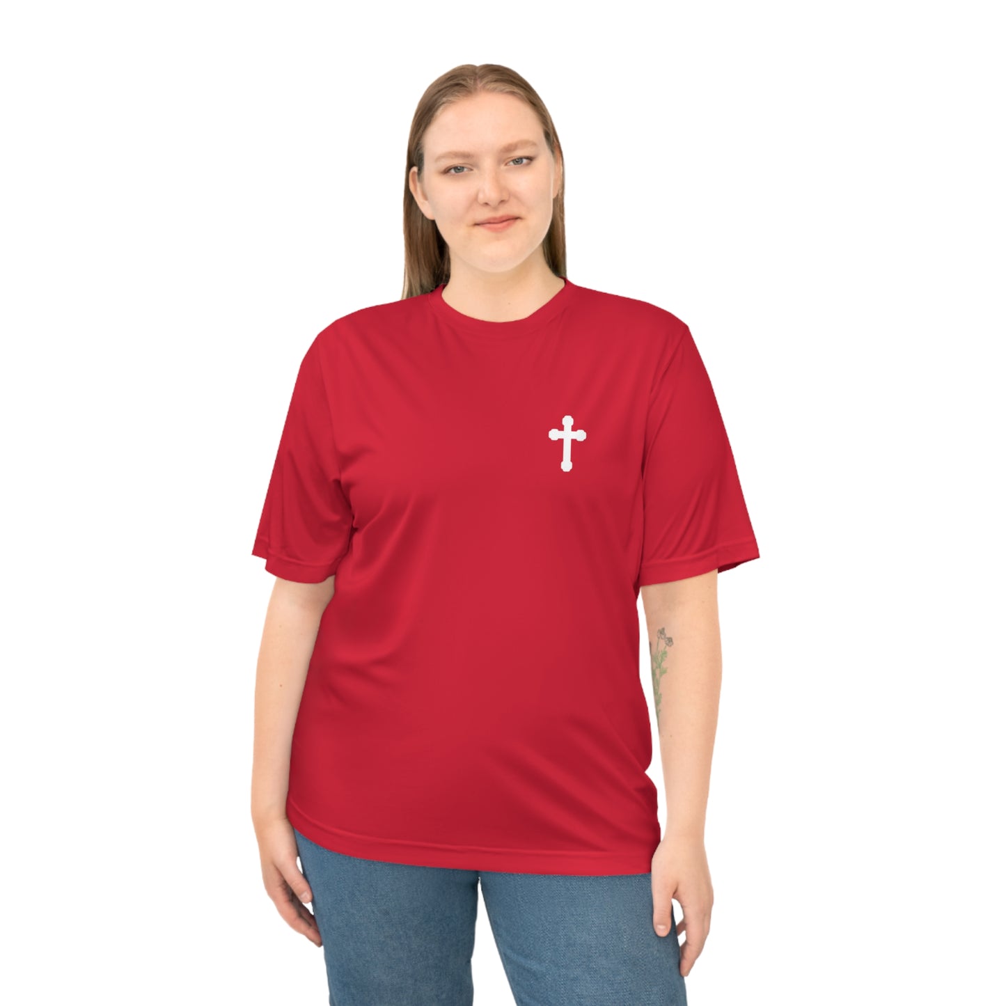 Jesus Saves Workout T-shirt