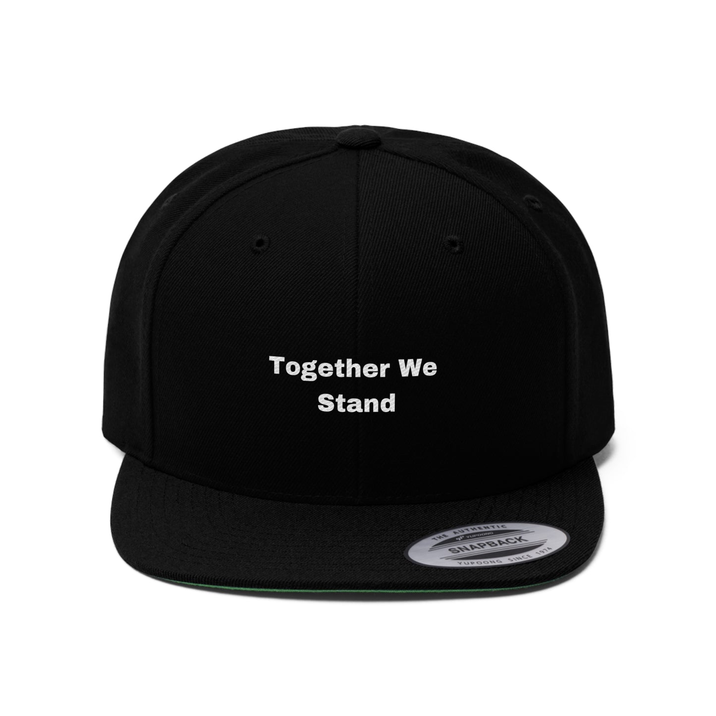 Together We Stand Flat Bill Hat