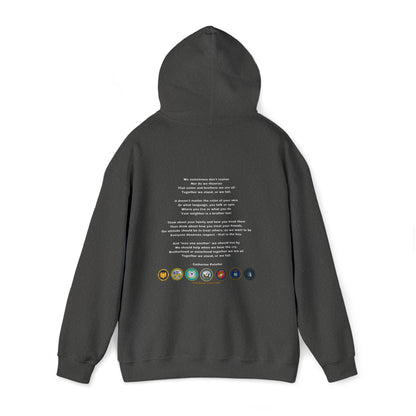 Together We Stand Military Hooded Sweatshirt