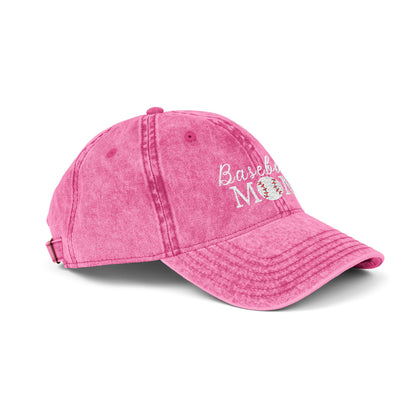 Baseball mom (Embroidery) Cap