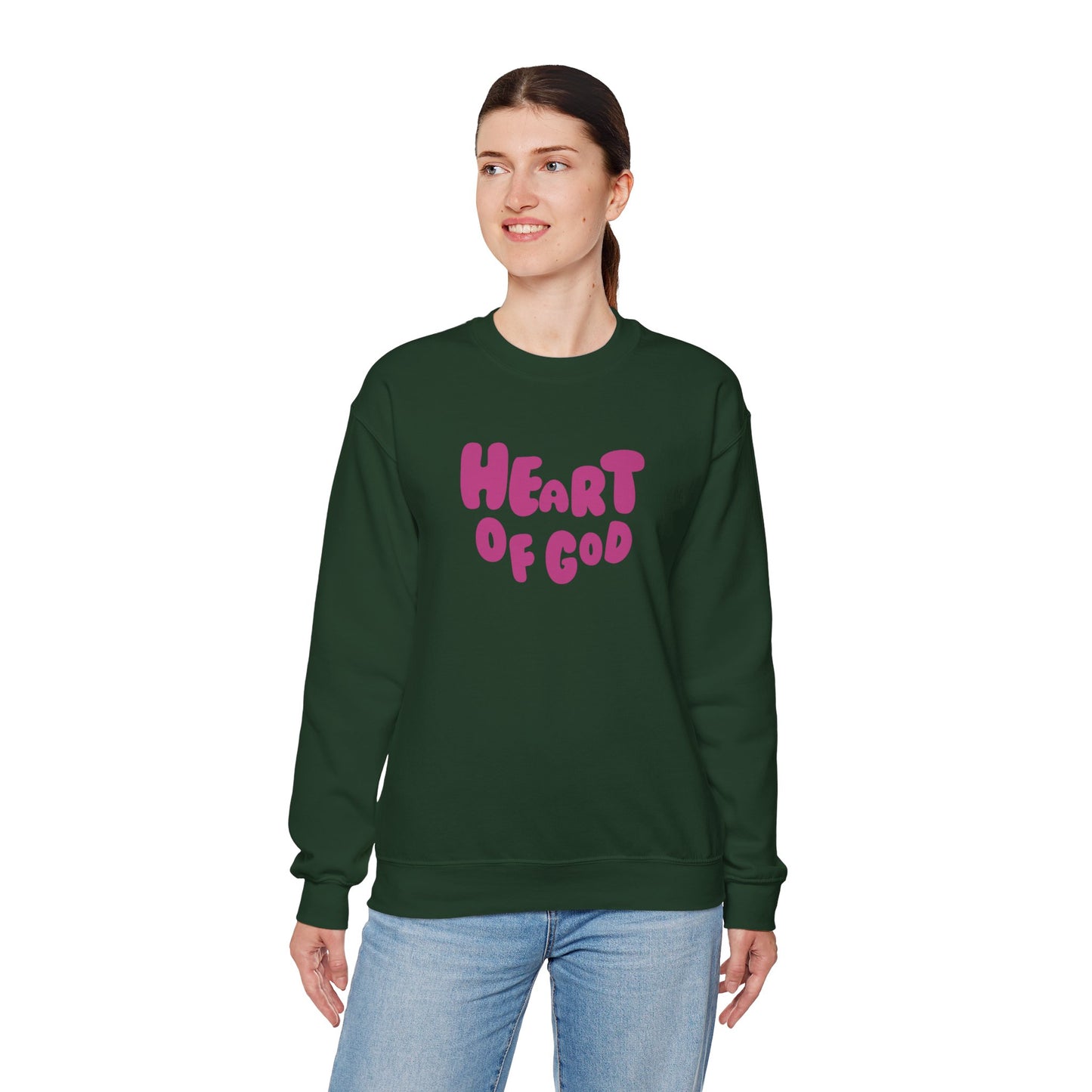 Heart of God Unisex Crewneck Sweatshirt