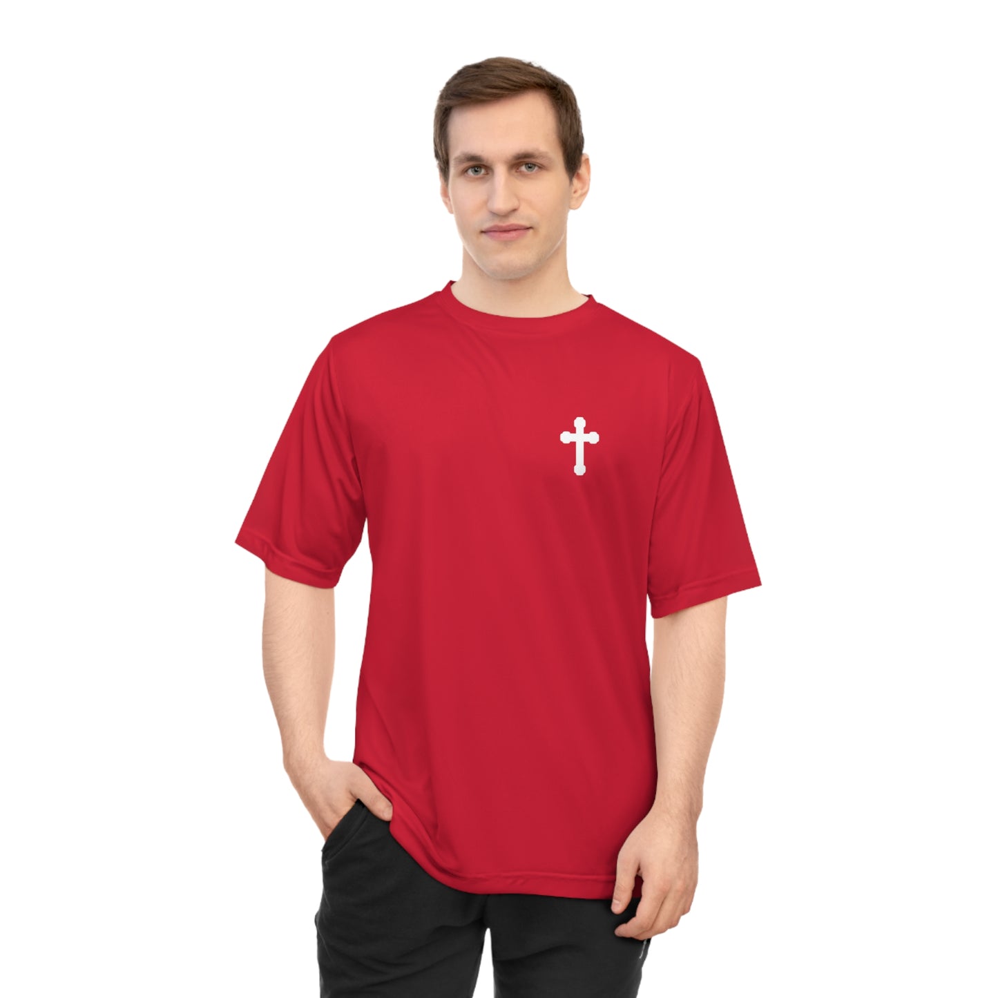 Jesus Saves Workout T-shirt