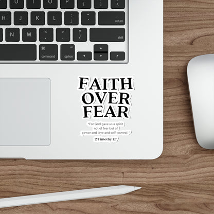 Faith Over Fear Verse Sticker
