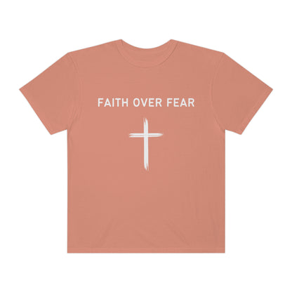Faith Over Fear Cross T-shirt