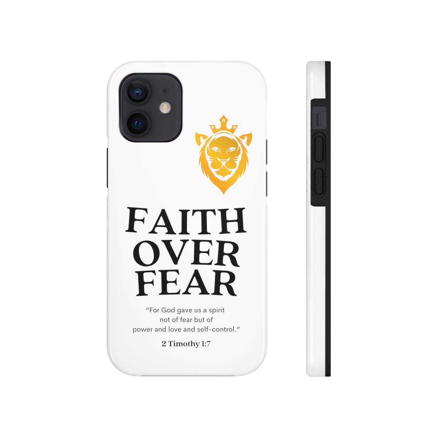 Faith Over Fear Verse Phone Case