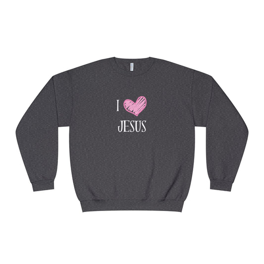 I LoVe Jesus Sweatshirt