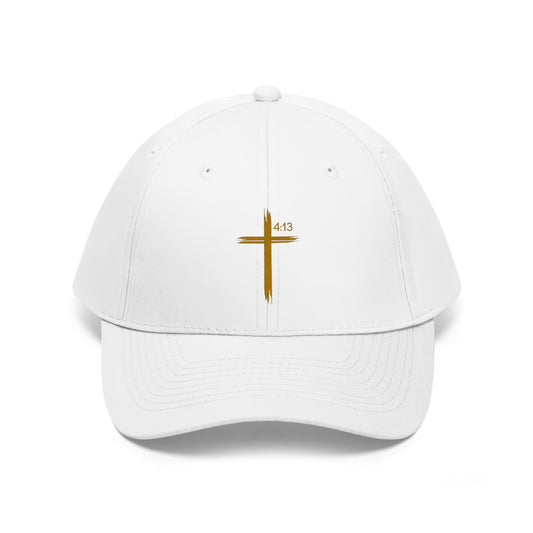 Gives Me Strength 4:13 Twill Hat