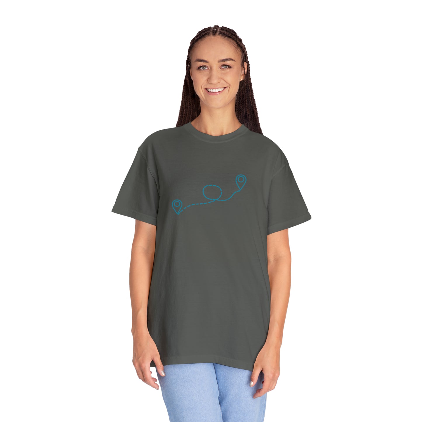 You'll Get There Eventually Location T-shirt