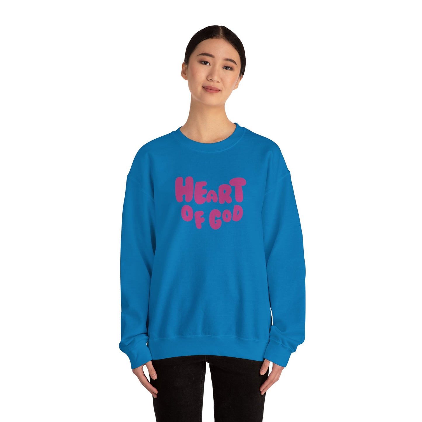 Heart of God Unisex Crewneck Sweatshirt