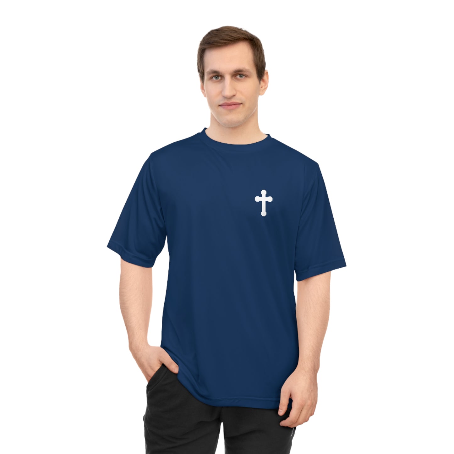 Jesus Saves Workout T-shirt