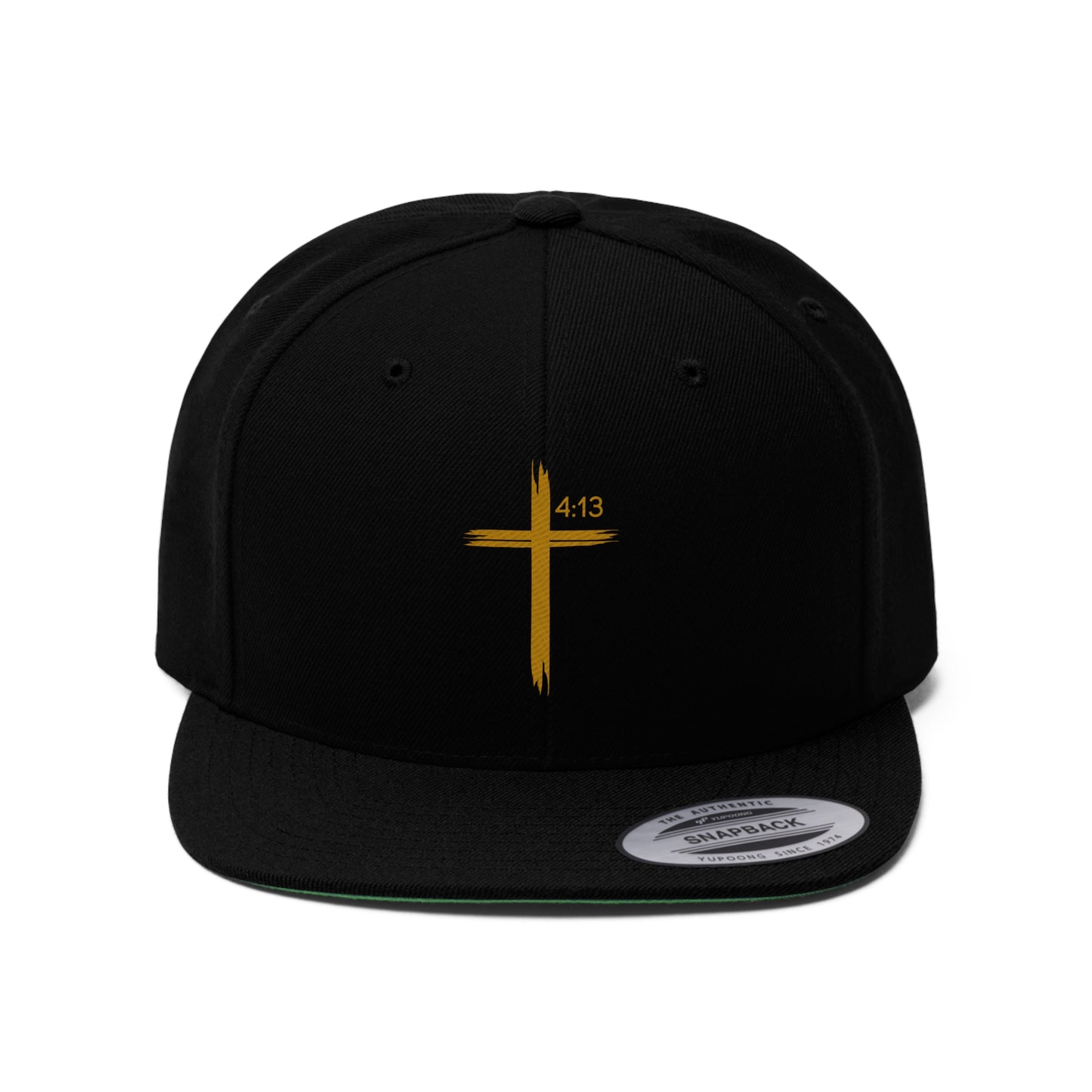 Gives Me Strength 4:13 Flat Bill Hat