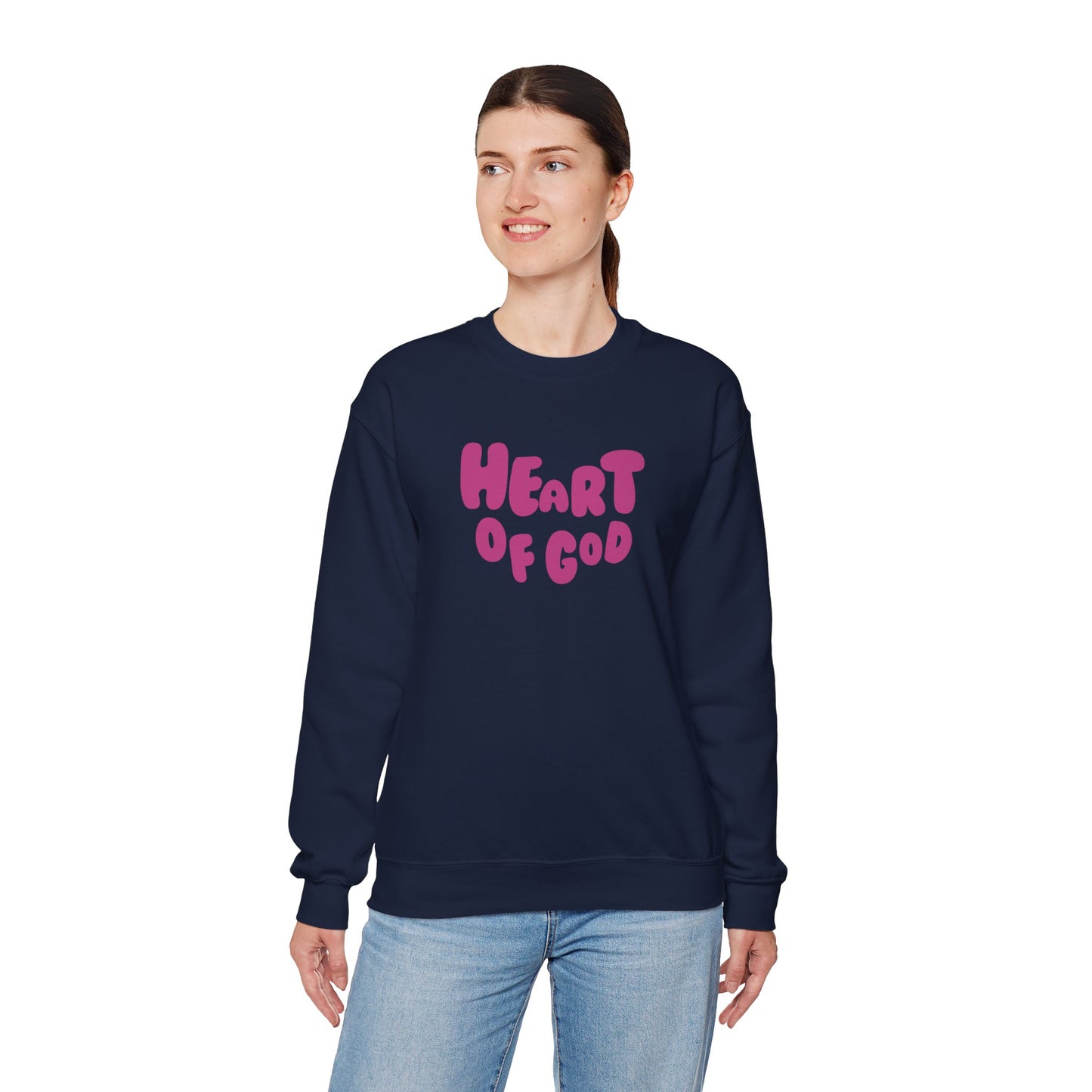 Heart of God Unisex Crewneck Sweatshirt