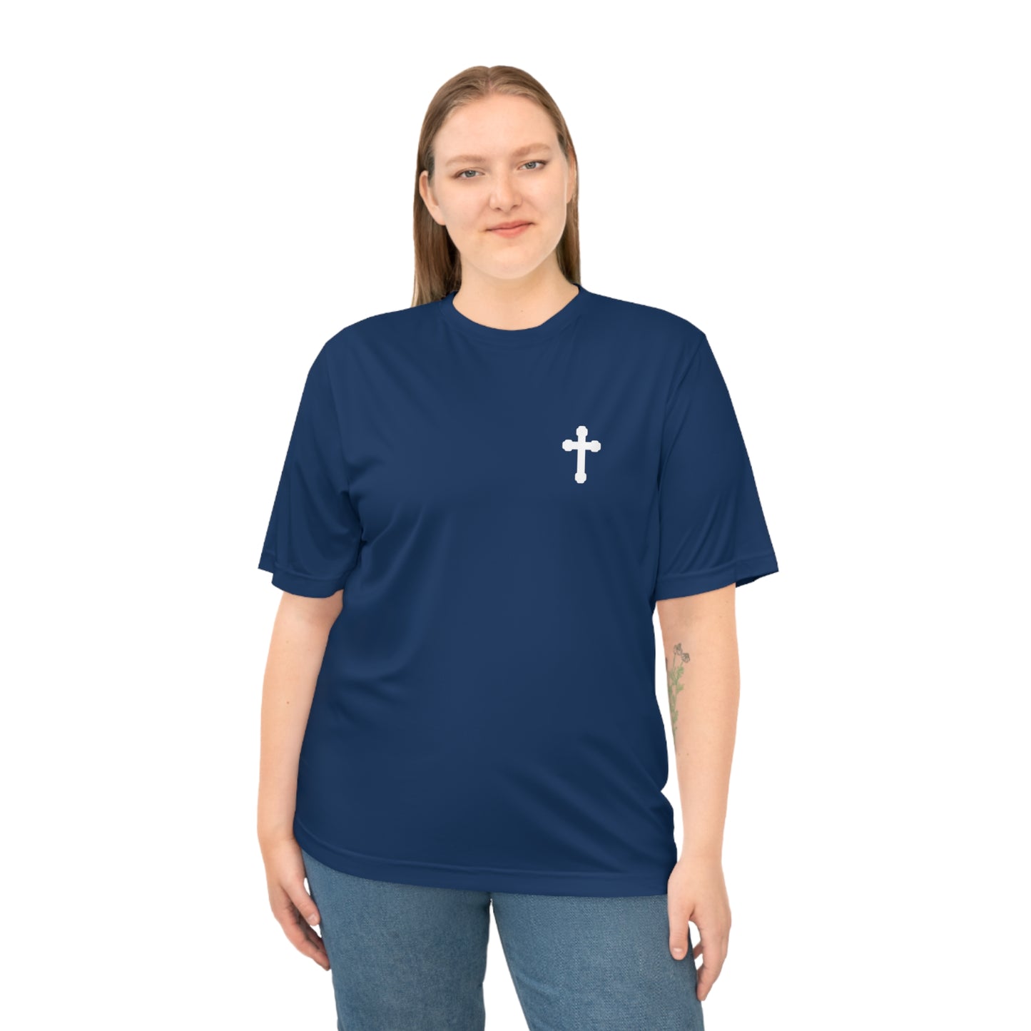 Jesus Saves Workout T-shirt
