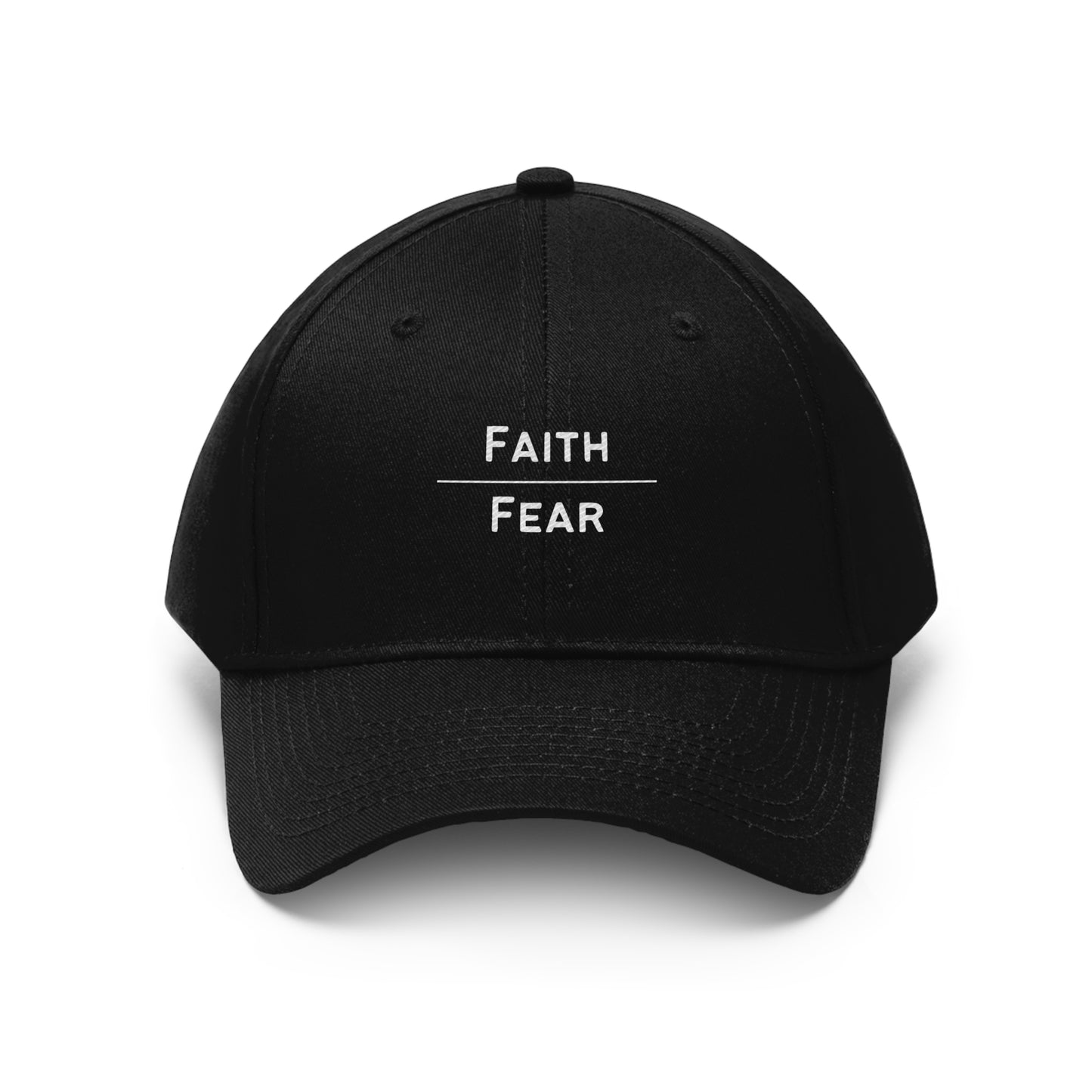 Faith Over Fear Twill Hat