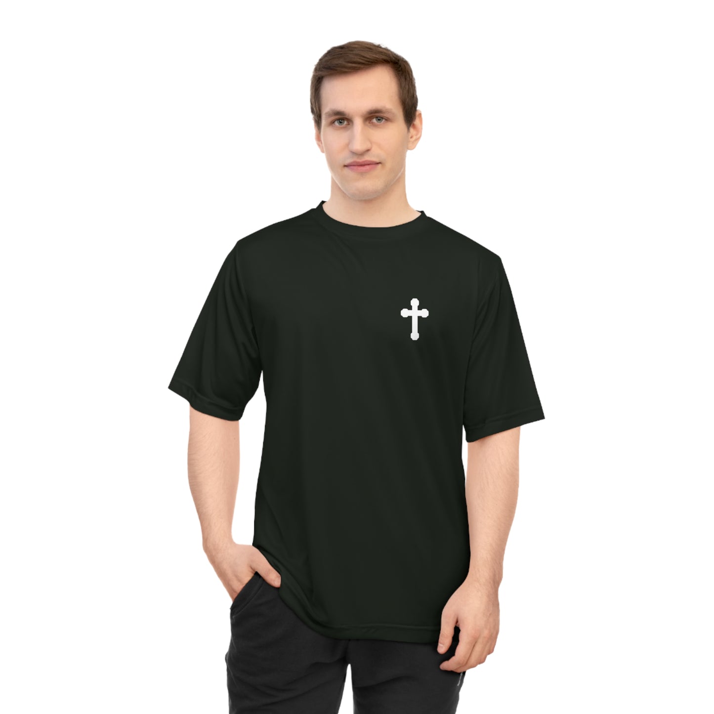Jesus Saves Workout T-shirt