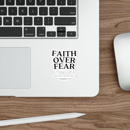 Faith Over Fear Verse Sticker